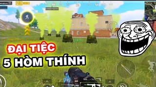 Đại Tiệc Thính Vàng | 5 Súng Thính Bắn Chung Một Khu | [PUBG Mobile]