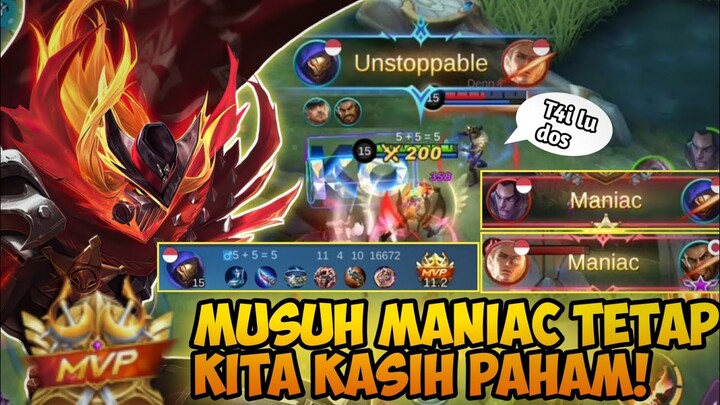TIM UDAH PASRAH, MUSUH MANIAC DAN LEGENDARY! TAPI AKHIRNYA...