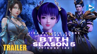BTTH S5 EPISODE 142 •√ Kedatangan Hei Qing Menjemput Zi Yan Bikin Geger Musuh 😱