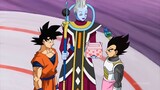 Goku and Vegeta's harsh exercise to become SSJ Blue, Goku and Vegeta bribes Whis (English Dub)