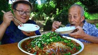 สูตรเมนูอาหารฉงชิ่งรสเด็ด "ปลาตะเพียนนึ่งราดพริกสด"