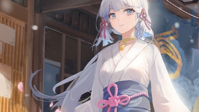 [Genshin Impact] Skin baru Kamisato Ayaka! Yukata asli yang sangat cantik - "Chiyuki Nagai"