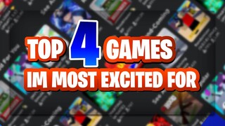 Top 4 ROBLOX GAMES I’m most excited for!