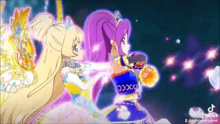 penampilan hime and mizuki sang ratu bulan #aikatsu #hime #mizuki