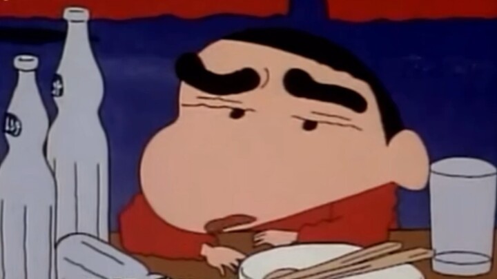 【Crayon Shin-chan】 Shin-chan is drunk on juice