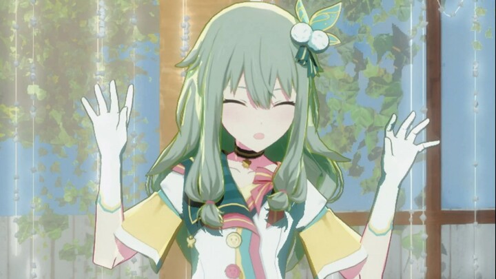 『Mystic Light Quest』Ningning mencoba menari! 【Distribusi Emoji】