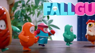Jelly Bean】Stop Motion Animation丨Buat ulang game jelly bean lucu di rumah【Animisme】