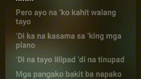 bakit nag iba lyrics