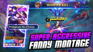SUPER AGGRESSIVE FANNY RANKED MONTAGE | I'M BACK | MLBB
