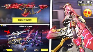 FREE LEGENDARY GUN SKINS REVEALED! (New Update) Samurai's Soul Series Armory in COD Mobile!