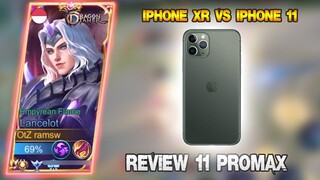 REVIEW IPHONE 11 PRO MAX UNTUK MOBILE LEGENDS 🥵🥵🥵