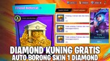 EVENT DIAMOND KUNING GRATIS HADIR KEMBALI TANPA TOP UP - AUTO BORONG SKIN 1 DIAMOND! MOBILE LEGENDS