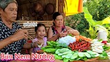 Chợt Thèm Bún Nem Nướng Cuốn Rau Vườn Cháu Nội Khen Ngon Suốt | CNTV #101