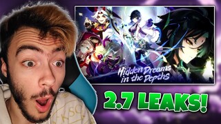 THIS IS OFFICIAL! NEW Genshin Impact 2.7 Livestream Leaks Reaction! - Genshin Impact