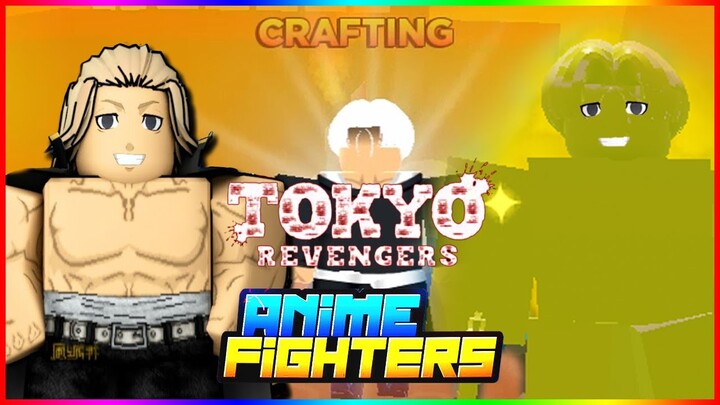 Crafting Shiny Mythical Fighter  *MANJIRO SANO* (Mikey) w/ GOLD Passive in Anime Fighters Simulator