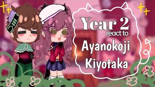 •Year 2 reacts to Ayanokoji 👑🐐 Classroom of the elite • First gacha Club reaction 🙂🔫