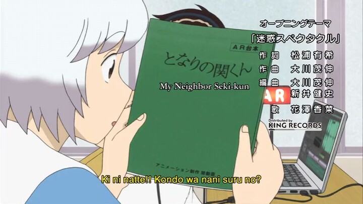 My Neighbor Seki Kun ep2 English sub