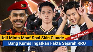 UDIL MINTA MAAF SOAL SKIN CLAUDE, BANG KUMIS INGATKAN FAKTA SEJARAH RRQ DI M SERIES