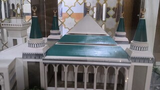 reflika masjid di jogja candi prambanan