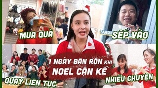 #Vlog: Một ngày đi làm cận Noel sẽ bận rộn như thế nào? Còn gặp Sếp Huy vào thanh tra đột xuất 🤧