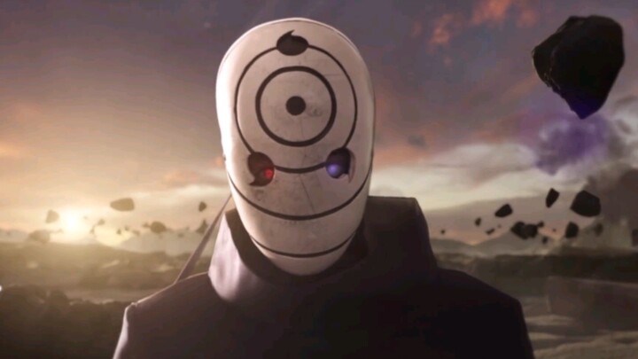[Real-life god-level COS Obito] The eternal god of white masked earth! !