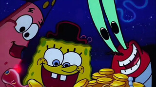 Captain Crab and his two loyal sailors found the treasure