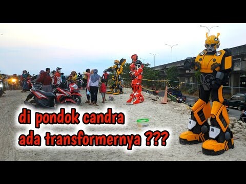 suasana sore pondok candra sidoarjo ada transformer nya ???
