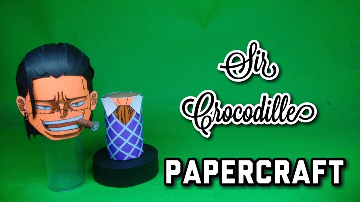 Sir Crocodille Papercraft