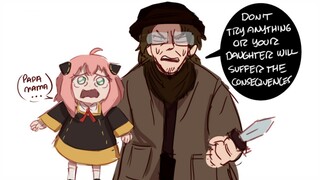 Anya Gets Kidnapped (Spy x Family Comic Dub)