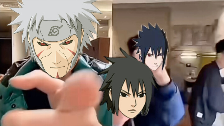 The second generation Hokage verbally battles with Uchiha