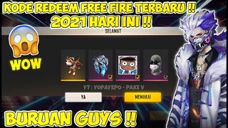 KODE REDEEM FREE FIRE TERBARU HARI INI 20 JUNI 2021 - GARENA FREE FIRE