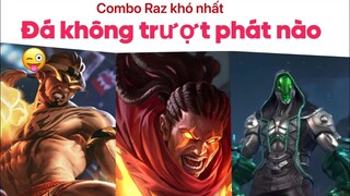 COMBO KHÓ CỦA RAZ, CÔNG NGHỆ ĐÁ RAZ KHÔNG TRƯỢT PHÁT NÀO | TIKTOK LIÊN QUÂN | #1 | GKL8 LQM