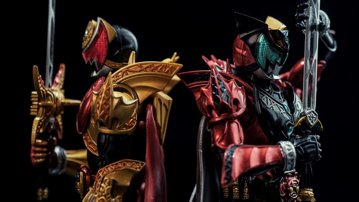 The best Kamen Rider father and son duo from more than a decade ago SHF Demon King KIVA DARK KIVA