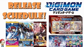 The Complete Digimon TCG Buyer's Guide - Full Release Schedule! (BIG Update!)