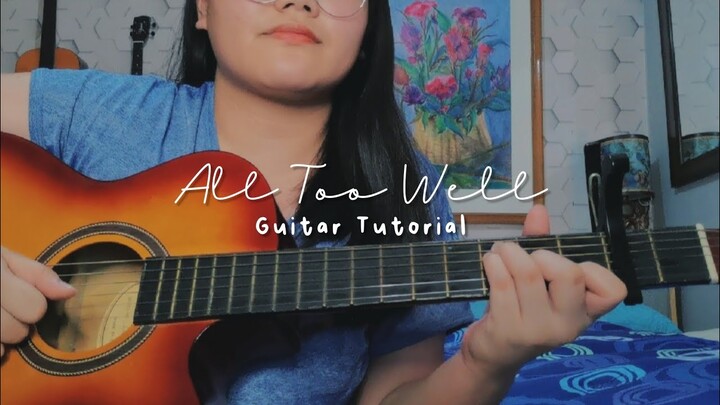 All Too Well - Taylor Swift | Guitar Tutorial