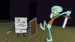 SpongeBob SquarePants มายคราฟ ต่อสู้กับฟองน้ำกราฟฟิตี้