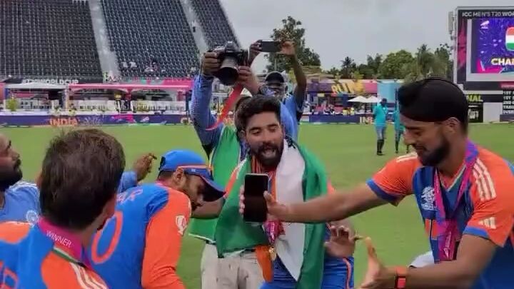 T20 final winning celebration 🎉🎉🎉