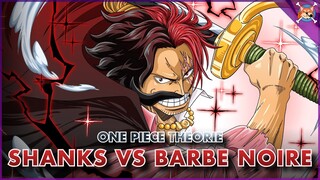 LA RÉACTION DE SHANKS FACE À LA SURPUISSANCE DE BARBE NOIRE ! 🔥 - One Piece Théorie 1079 +