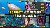 2.0 UPDATE NEW FEATURES 🔥 NEW MODE ADDED / GET FREE 1200 CHARACTER VOUCHERS EVENT IN BGMI & PUBGM