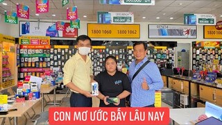 Thương hoàn cảnh Mẹ bệnh Cha tảo tần cháu Hà được MTQ ở Úc hỗ trợ điện thoại dùng để học tập.!