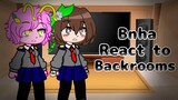 Bnha react to Backrooms//GC//Bnha/mha