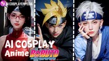AI Cosplay Boruto Sarada Mitsuki - Cosplay Anime Boruto In Real Life