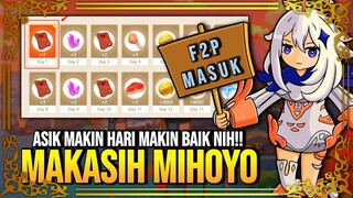 Fitur Baru! Primogems, Mora dan Material Gratis Setiap Bulan! - Genshin Impact : Indonesia