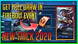How to get bruno firebolt skin for free | New event in mobile legends 2020