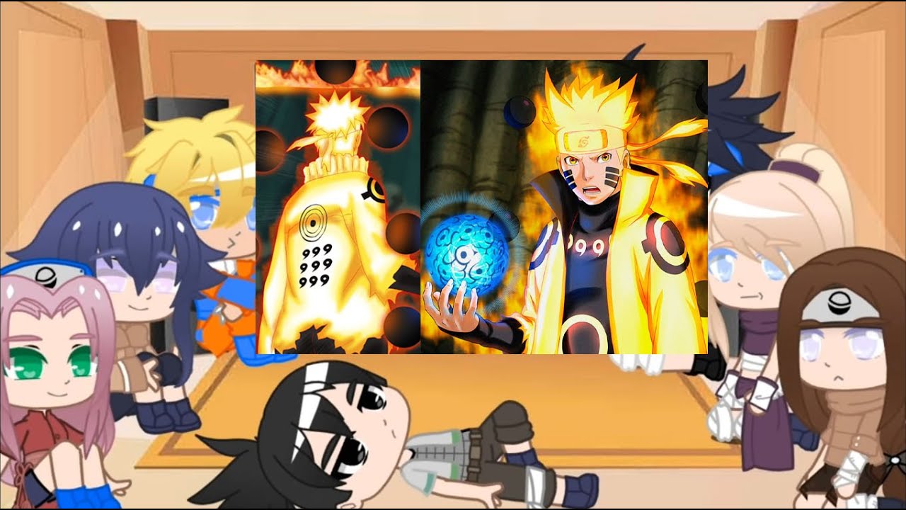 Naruto and team 07 react to Naruhina, Gacha club, Trend/Meme, Naruhina, Sasusaku, Team7