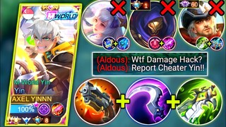 YIN VS TOP GLOBAL ALDOUS AND KAGURA | BEST BUILD AND EMBLEM 2022 | MOBILE LEGENDS