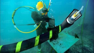 Ternyata Begini Teknisi Bawah Laut Bekerja Memperbaiki Kabel Internet