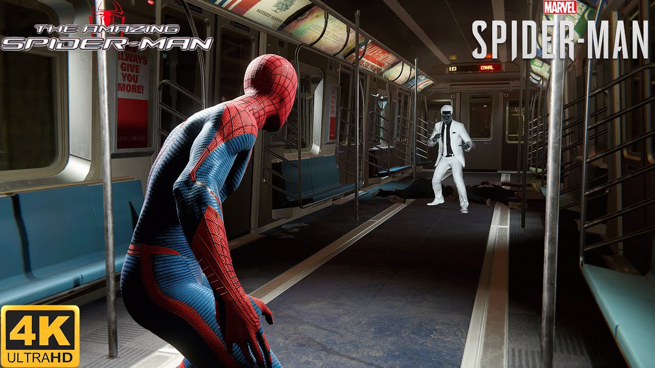 spider man ps5 subway