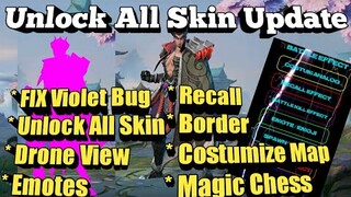 BL Mod Skin Update | Unlock ALL Skin's | Fix Violet Bug | Mobile Legends: Bang Bang