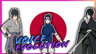 EVOLUTION of the VOICE of SASUKE UCHIHA | Noriaki Sugiyama 🇯🇵